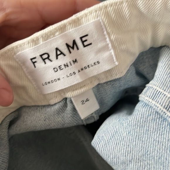 BUNDLE 3 for $75 
FRAME “Le crop mini boot” Olin color block tuxedo stripe jeans - Picture 7 of 9